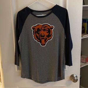 Chicago Bears baseball style tee